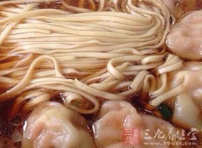 水餃面的制作方法