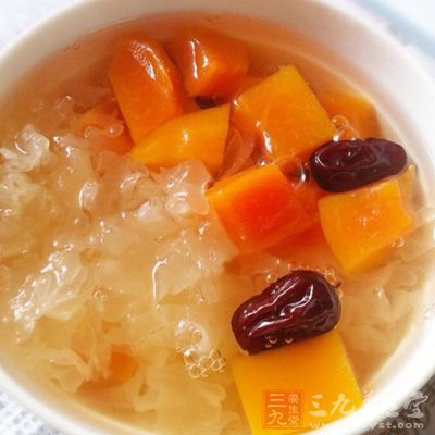 紅棗木瓜銀耳湯