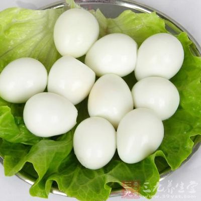 鹌鹑蛋也有補益氣血、強身健腦的功效