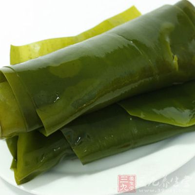 海帶味鹹、性寒