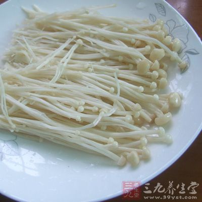 金針菇去掉根部