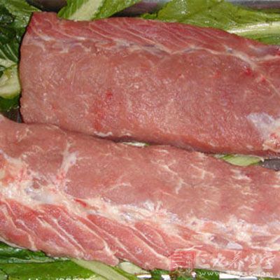 豬脊肉60克
