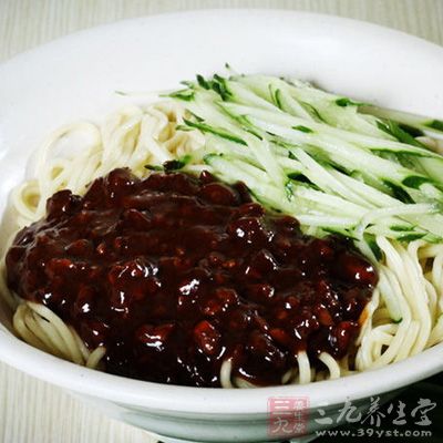 家常炸醬面的制作方法