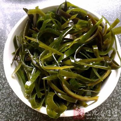 甜海帶治療慢性咽炎