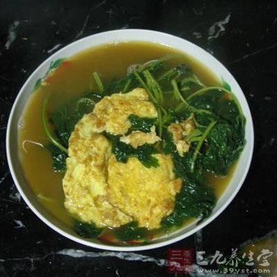 益母草雞蛋湯