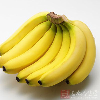 香蕉含有的大量水溶性植物纖維