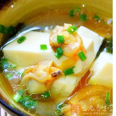 黃金蚬炖豆腐