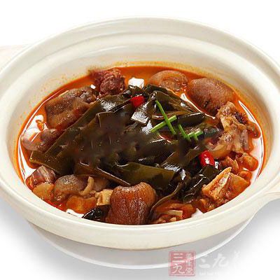 海帶炖豬肉