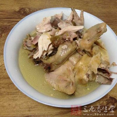 南瓜山藥炖雞湯