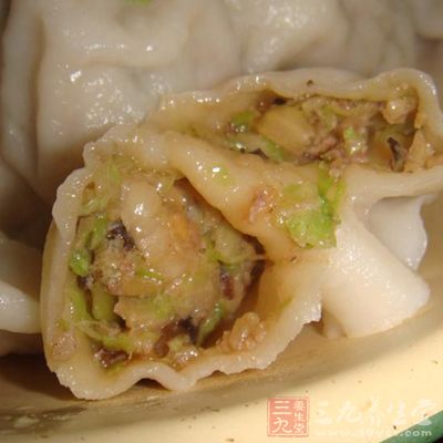 蘿卜香螺豬肉餃子