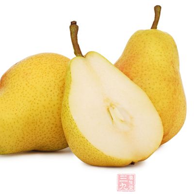 梨是民間止咳用的最多的一種水果