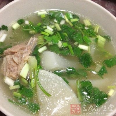 蘿卜羊肉湯