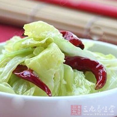 肚片包菜湯