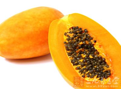 木瓜是最普遍被使用的美白豐胸的水果之王