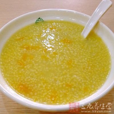 降低興奮度代表食物:小米粥 降低興奮度代表食物:小米粥