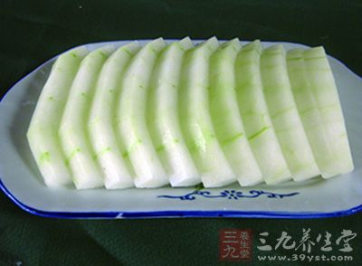 烹饪肉食時搭配點冬瓜很好