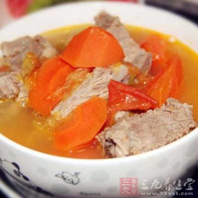 胡蘿卜排骨湯