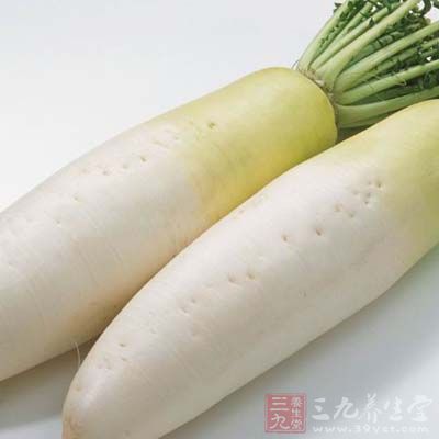 白蘿卜可以潤肺