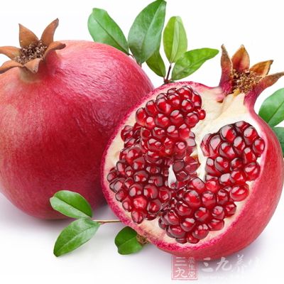 石榴也是可以潤肺的食物之一