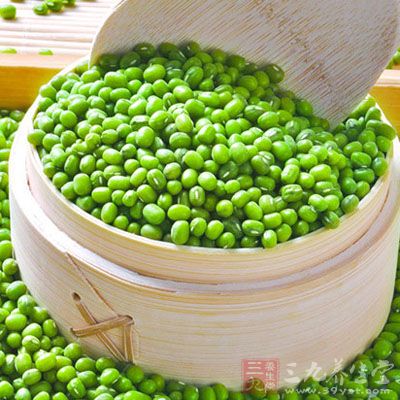 綠豆起到清熱解暑、止渴利尿的功效