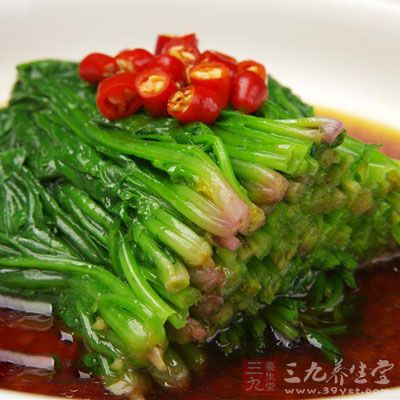 姜汁菠菜備受老年人喜愛
