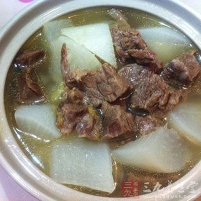 清炖牛肉蘿卜湯