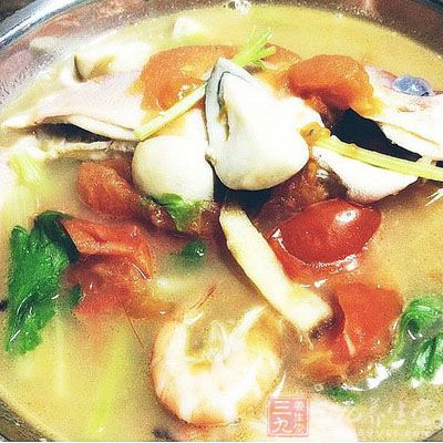 鮮蝦草菇湯
