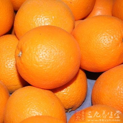 橙子中含有大量的維生素C