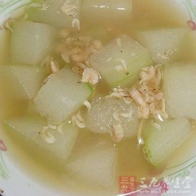海米冬瓜湯