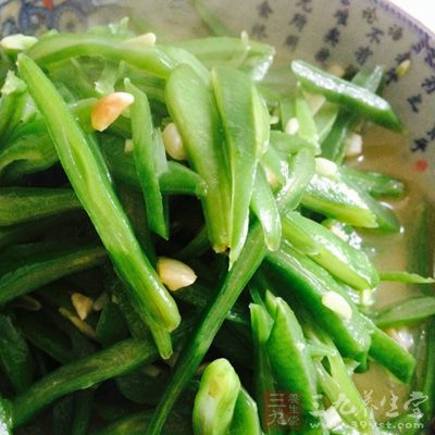 蒜蓉扁豆絲