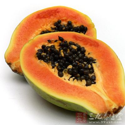 木瓜含有蛋白分解酶 木瓜含有蛋白分解酶