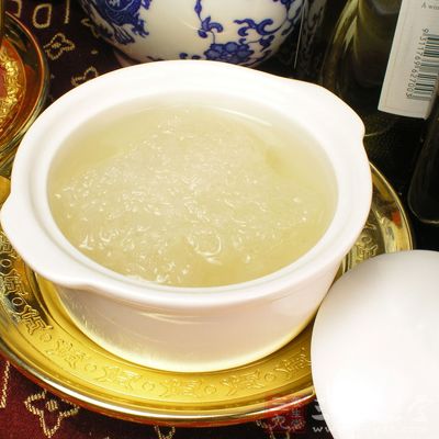 燕窩冰糖粥