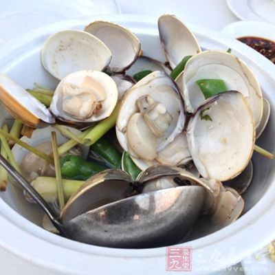 貝殼類含有豐富的營養