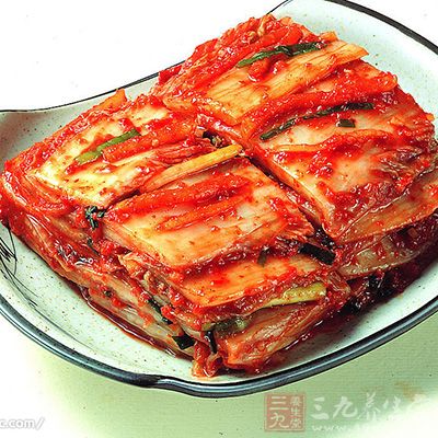 少食或不食鹹菜腌菜