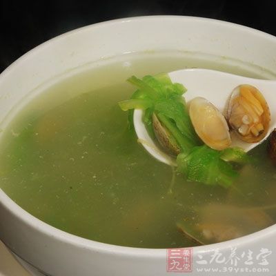 蚌肉苦瓜湯