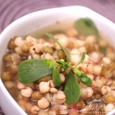 果菜綠豆飲