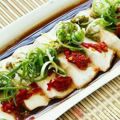 尖椒豆腐釀