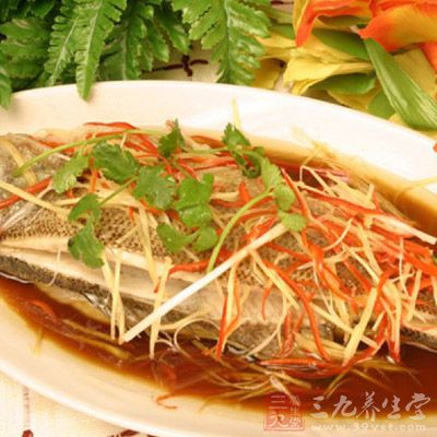 鲈魚有補肝腎、益脾胃、化痰止咳之效，對肝腎不足的人有很好的補益作用