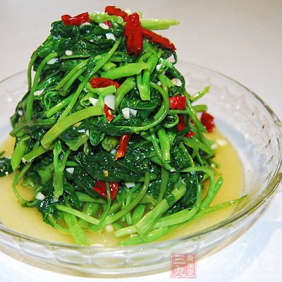 炒空心菜的做法