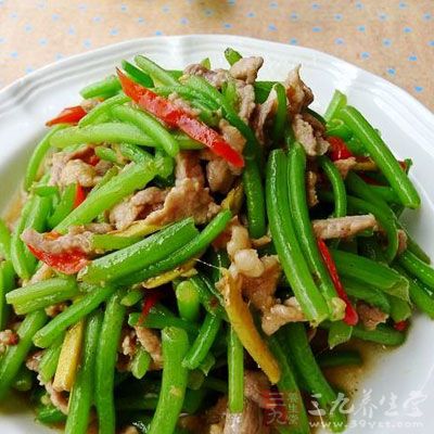 苋菜炒肉絲