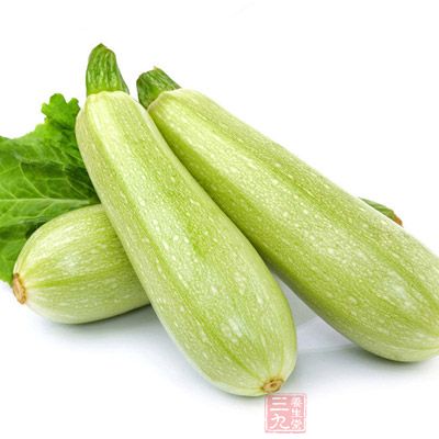 西葫蘆可用於輔助治療水腫腹脹、煩渴、瘡毒以及腎炎、肝硬化腹水等症