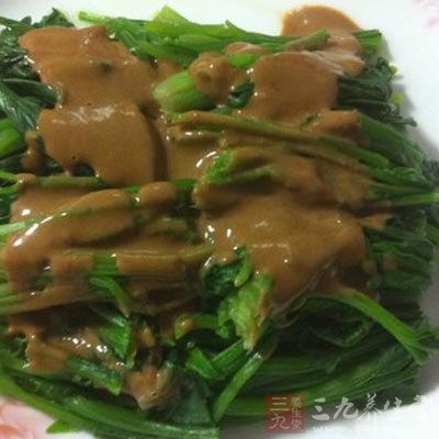 芝麻醬拌菠菜