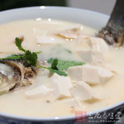 豆腐炖魚，不僅味道鮮美，更是補鈣健骨的絕配