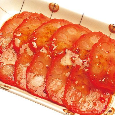 原料：藕、枸杞、紅薯、白砂糖、糖桂花