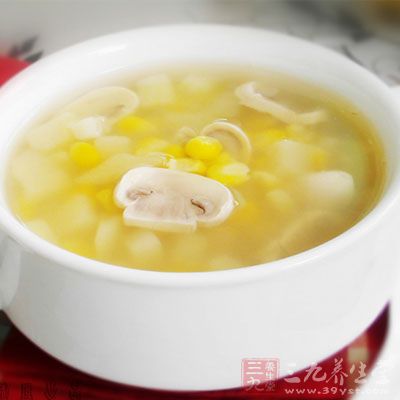 湯和水果除香蕉