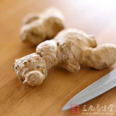 吃姜能暖胃