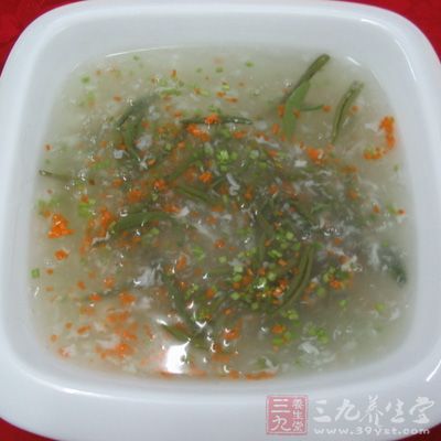 蒓菜250克,冬筍25克,香菇20克,搾菜絲15克 蒓菜250克,冬筍25克,香菇20克,搾菜絲15克