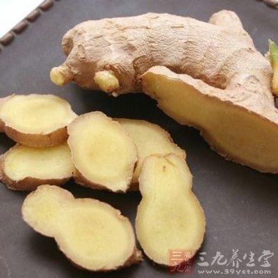 生姜含有一種類似水楊酸的有機化合物