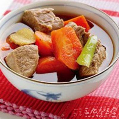 豐胸食譜二:胡蘿卜炖牛肉 豐胸食譜二:胡蘿卜炖牛肉