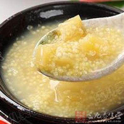 小米蘋果粥 小米蘋果粥